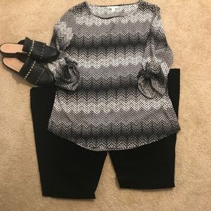 ⚘ 2 for $20 ⚘Croft and Barrow Polka Dot Top